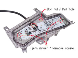 LED orange/white position light Fog light Scania R/S
