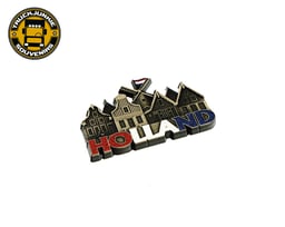 Holland Souvenir Magnet Backside