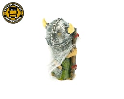 Le Magasin de Souvenirs Nordiques Troll Viking 9CM Avec Drapeau Danois