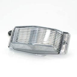Omnius Oldskool LED Double brûleur Blanc brillant/Orange Commutable