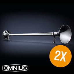 2x Omnius coltrane 950 – klaxon à air mono-ton + kit d’entretien luhmi
