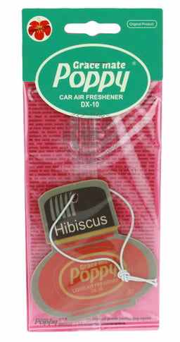 Truckjunkie Poppy Grace Mate Désodorisant Suspendu Hibiscus 1 Pièce