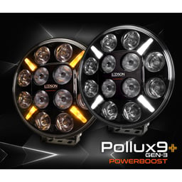 Ledson Pollux9+ Gen3 Projecteur 120W Avec Feu de Position Orange et Blanc