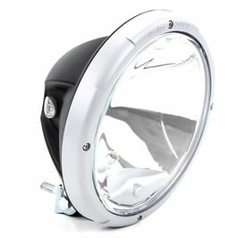 Hella Rallye 3003 Gris Verre Clair Corps en Plastique Anneau Gris ø 222mm