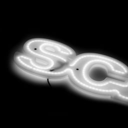 Plaque lumineuse LED Scania IP65 étanche adaptée pour logo de calandre d'origine 24V