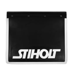 Bavette STIHOLT Caoutchouc Noir 40x35cm Remorque (Par Set)