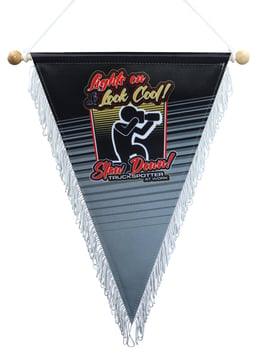 Fanion – Truckspotter Ralentissez ! – 20 x 30 cm
