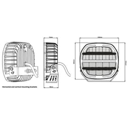 Faro di guida a LED Tralert Phantom