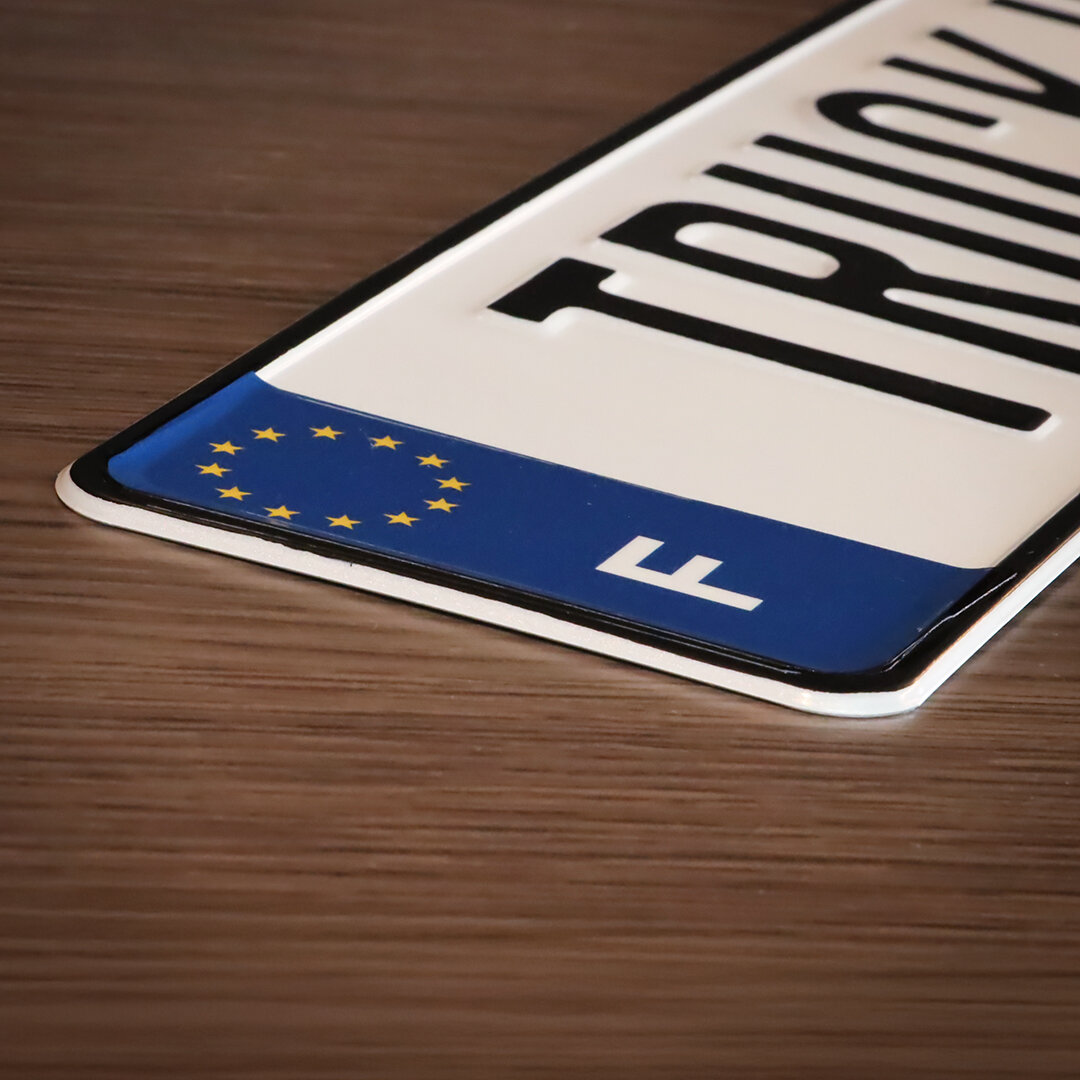 Targa Parcheggio Personalizzata, 52x11 Cm, Targa Testo In Alluminio O PVC, Resistente Alle Intemperie, Per Garage O Casa, Con Fori